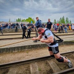 Anykščiuose surengtos Lietuvos galiūnų varžybos (FOTO)
