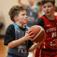 Anykščiuose sužaistos dvejos MML U11 ir MKL U14 lygų rungtynės (FOTO)