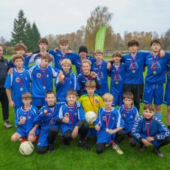 Anykščių raj. mokinių futbolo pirmenybėse – „vienuoliečių“ dominavimas (FOTO)