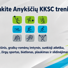 Registracija į Anykščių KKSC treniruotes