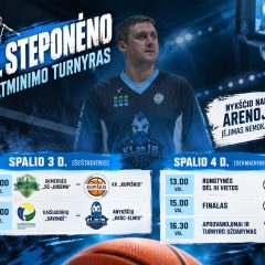 „Nykščio namų“ arenoje – B. Steponėno atminimo turnyras