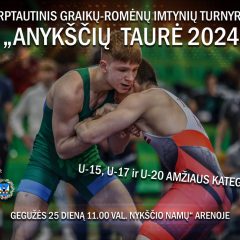 Šeštadienį „Nykščio namų“ arenoje – tarptautinis imtynių turnyras