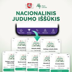 Dalyvaukite „Nacionaliniame judumo iššūkyje“!