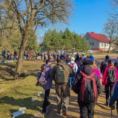 Žygyje po Kurklių apylinkes – rekordinis dalyvių skaičius (FOTO)
