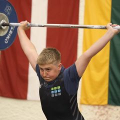 Lietuvos vyrų sunkiosios atletikos čempionate anykštėnai vos nelaimėjo medalių (VIDEO)
