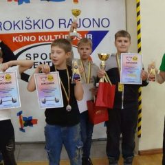 Anykštėnai išmėgino savo jėgas tarptautiniame turnyre Rokiškyje