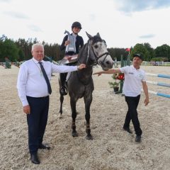 „Bėk bėk, žirgeli“ Mero taurės konkūrų varžybose – A. Baužaitės triumfas (FOTO)