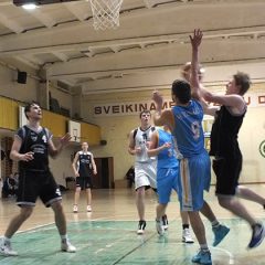 Startavo Anykščių rajono vyrų krepšinio pirmenybės (FOTO)
