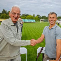 Vaikų futbolo šventės metu pasirašyta svarbi sutartis (FOTO)