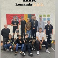 Jaunieji Anykščių sunkiaatlečiai sėkmingai pasirodė tarpmiestinėse varžybose