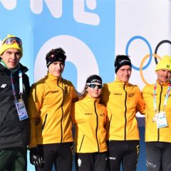 Anykščių slidininkai kaupė patirtį jaunimo žiemos olimpinėse žaidynėse