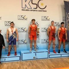 Anykštėnas tapo Lietuvos imtynių U20 čempionato nugalėtoju