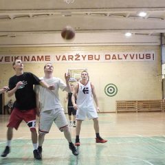 Tęsiasi 2014/2015 m. Anykščių rajono vyrų krepšinio pirmenybės