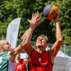 Anykščių miesto šventės krepšinio 3×3 turnyre niekas neprilygo „Svėdasams“ (FOTO, VIDEO)