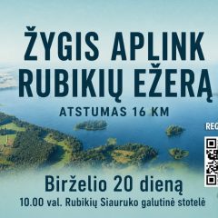 Šeštasis žygis – aplink Rubikių ežerą (registracija)